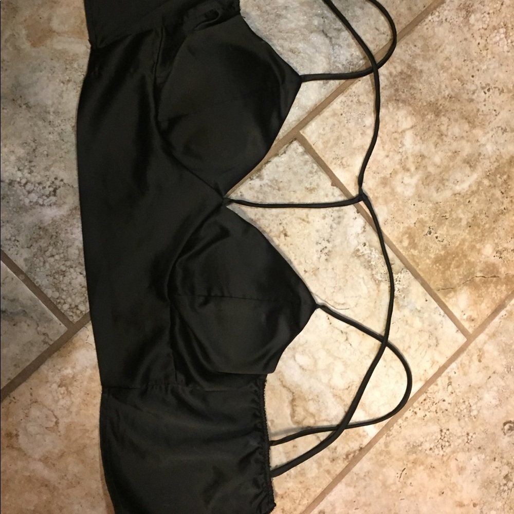 Beautiful black crop top